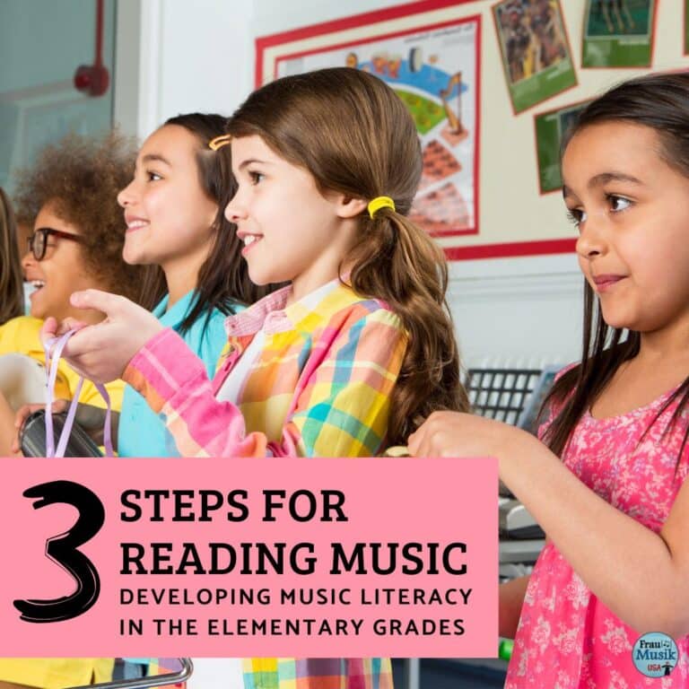 3 Simple Steps for Teaching Music Reading in the Elementary Grades