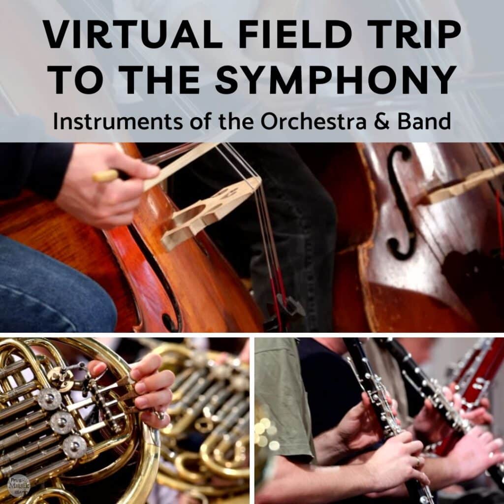 Virtual Field Trip Learn About the Instruments of the Orchestra -Elementary Music Class
