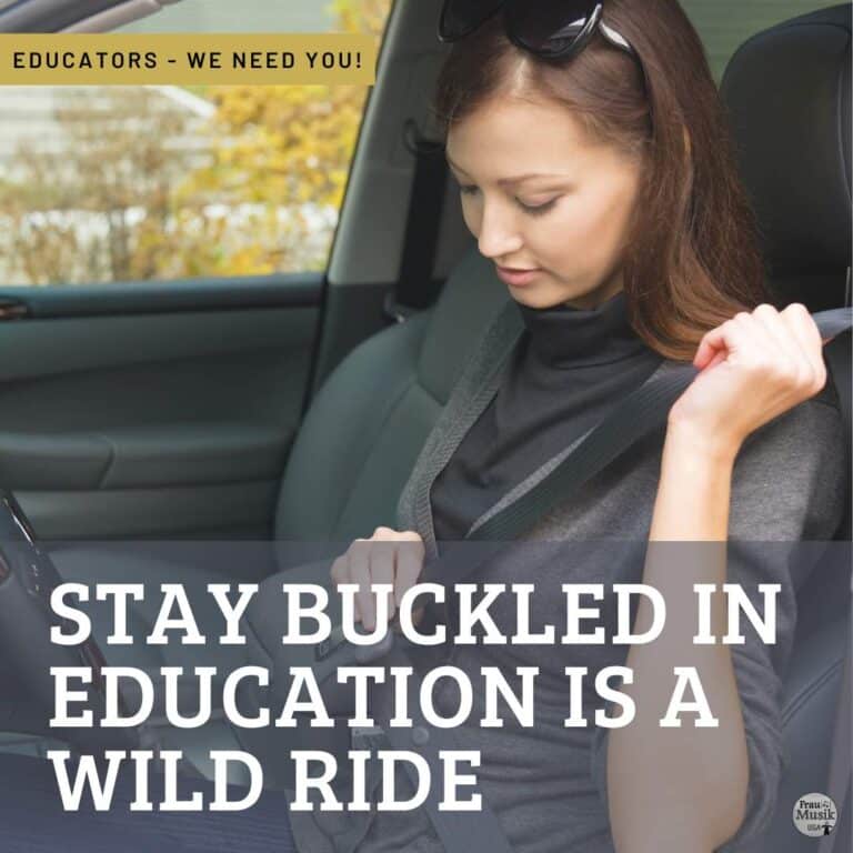 Stay Buckled In | Education is a Wild Ride