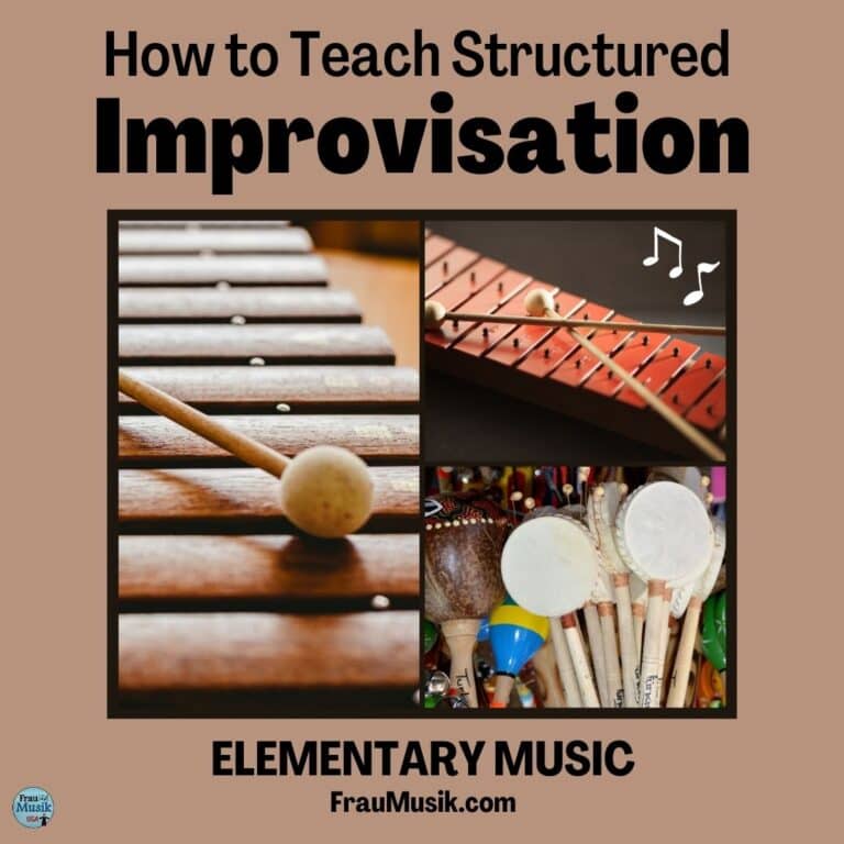 Teaching Improvisation in Elementary Music