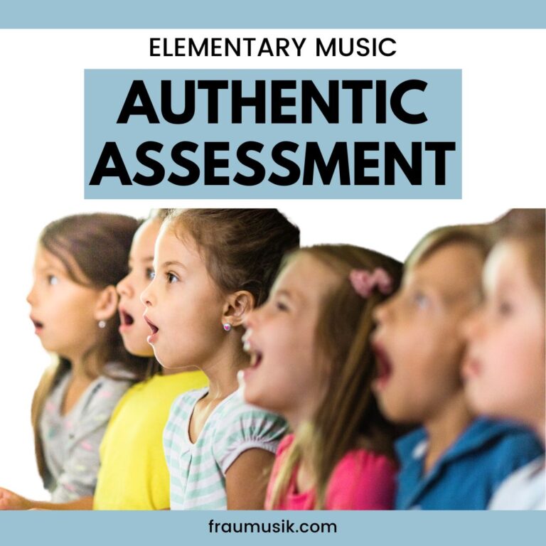 Authentic Assessment in Elementary Music