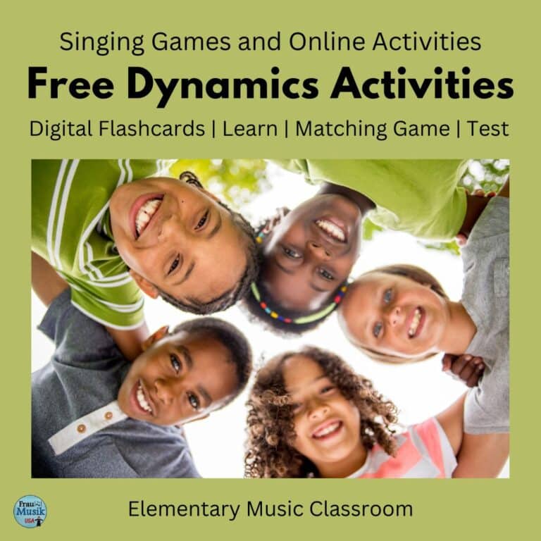 Learning Dynamics Music Games for Elementary Grades