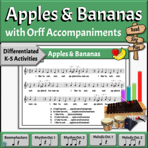 Silly Camp Song with Differentiated Orff Arrangement for the Elementary Music Classroom