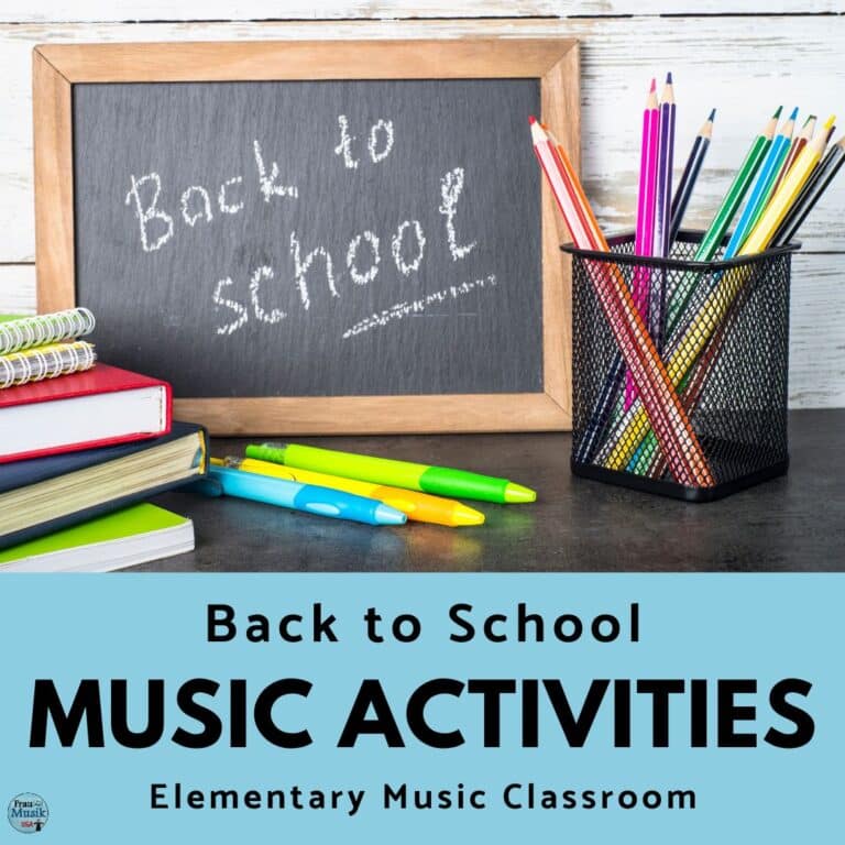 Fun Back-to-School Music Activities for the First Days of School