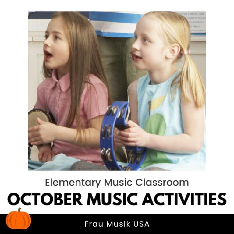 Fun Elementary Music Lessons to Teach Music Skills – October 2023