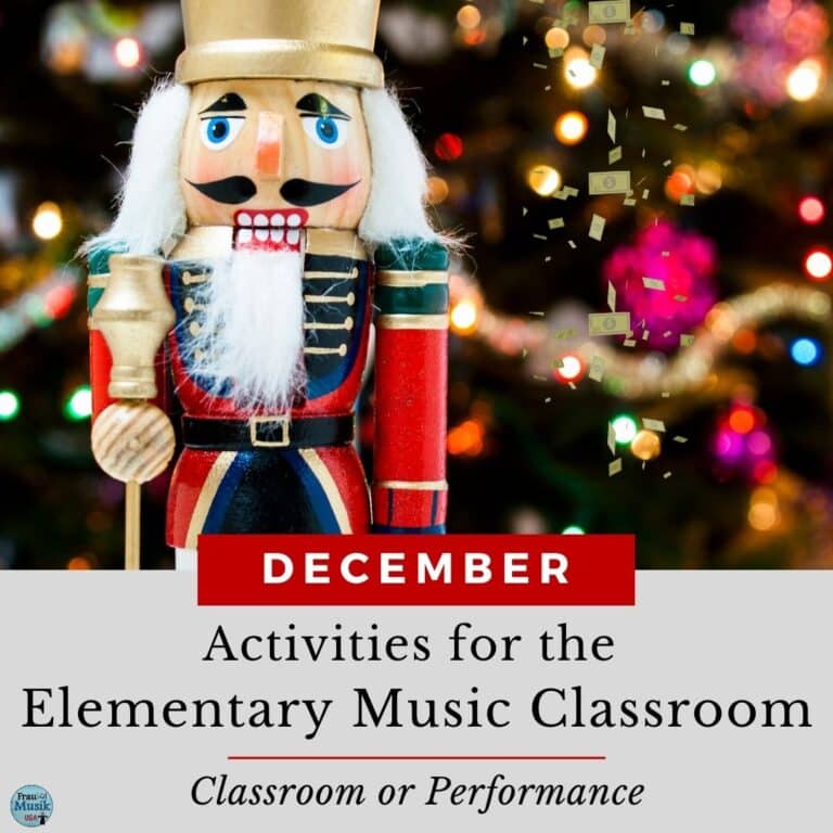 Holiday Lesson Plans for Elementary Music – December 2023