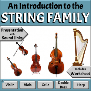 Meet the Instruments of the Orchestra - String Family | Elementary Music Lesson