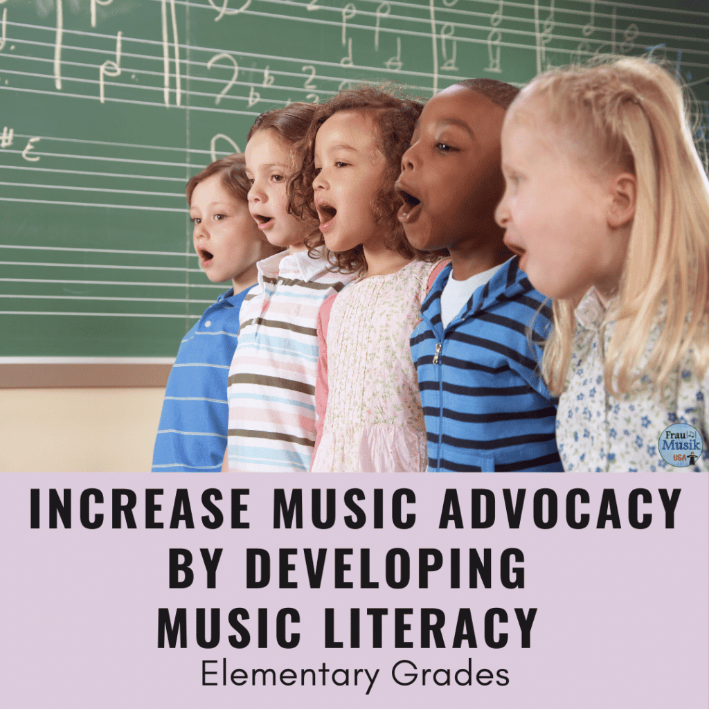 Developing Music Advocacy for Elementary Music Classroom by Increasing Music Literacy Levels