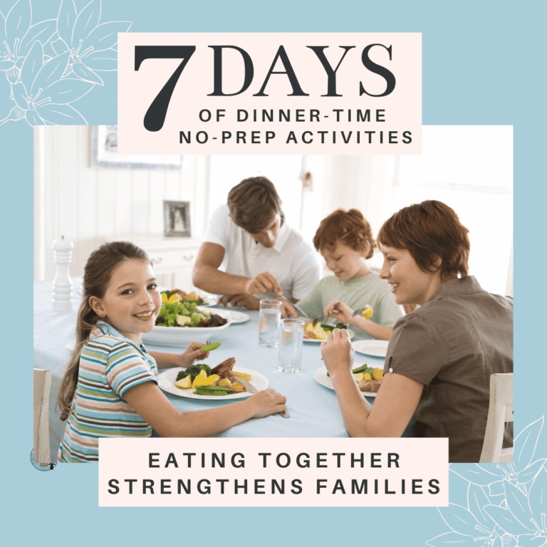 7 Simple Dinner-Time Games for Families