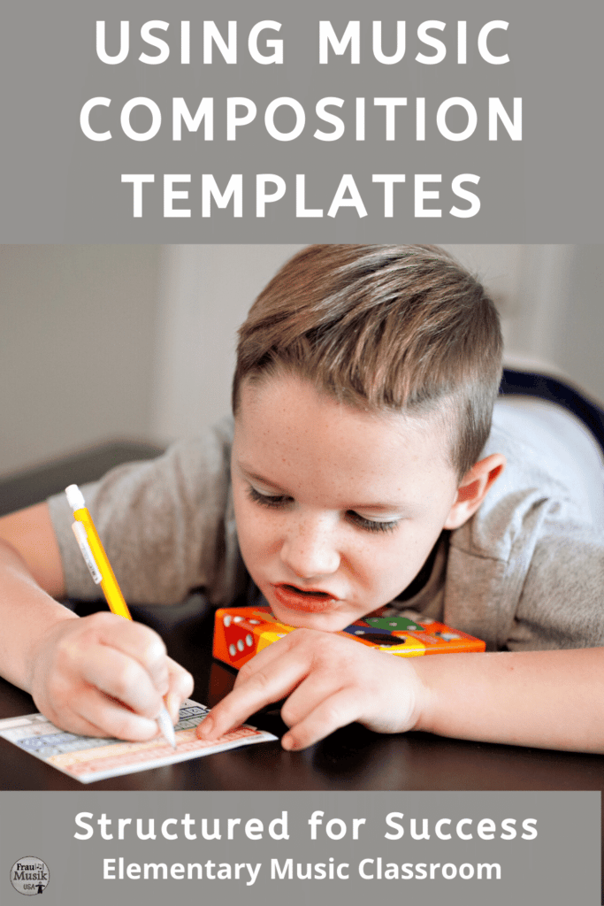 Music Composition Templates for Elementary Grades | Online & Digital