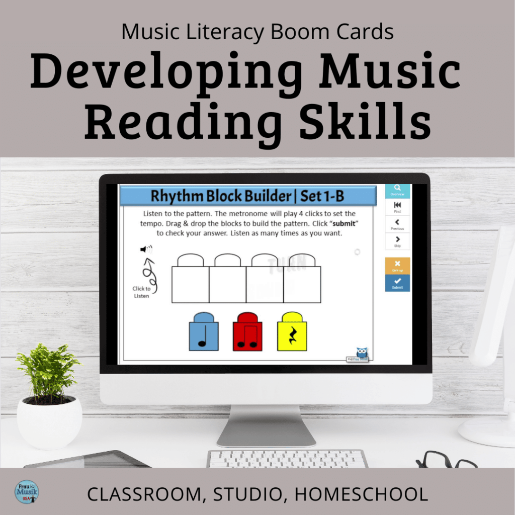 How to Develop and Assess Music Reading Skills with Boom Cards
