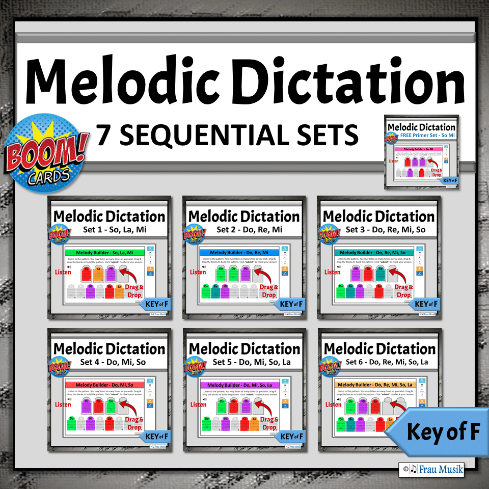 Online Music Literacy Activities for Elementary Music Classroom or Distance Learning | Boom Cards