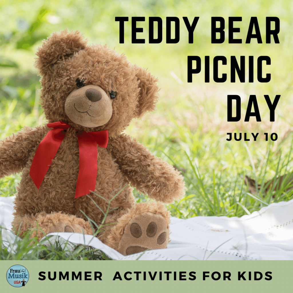 Teddy Bear Picnic Summer Activities for Kids