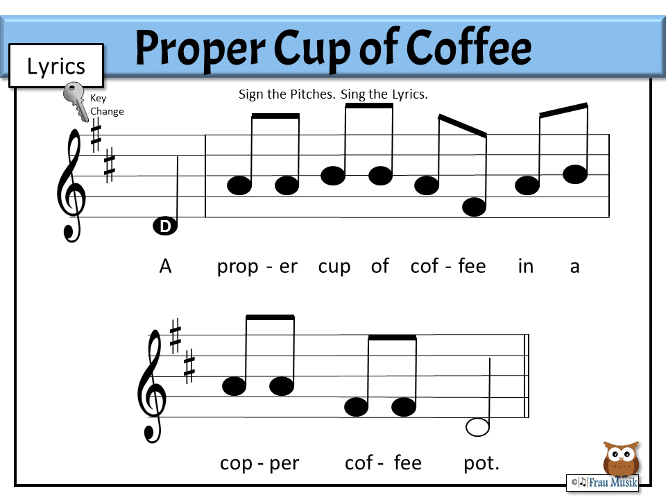 Tongue Twister Solfege Warm Ups with Lyrics