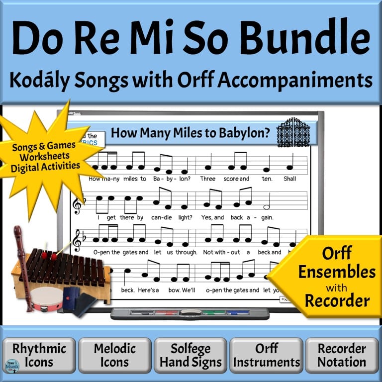 Sequential Lessons for Developing Music Literacy in the Elementary Music Classroom | Do Re Mi So