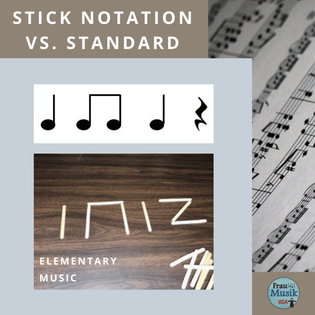 Teaching Young Children to Read Music | Standard Notation vs. Stick Notation