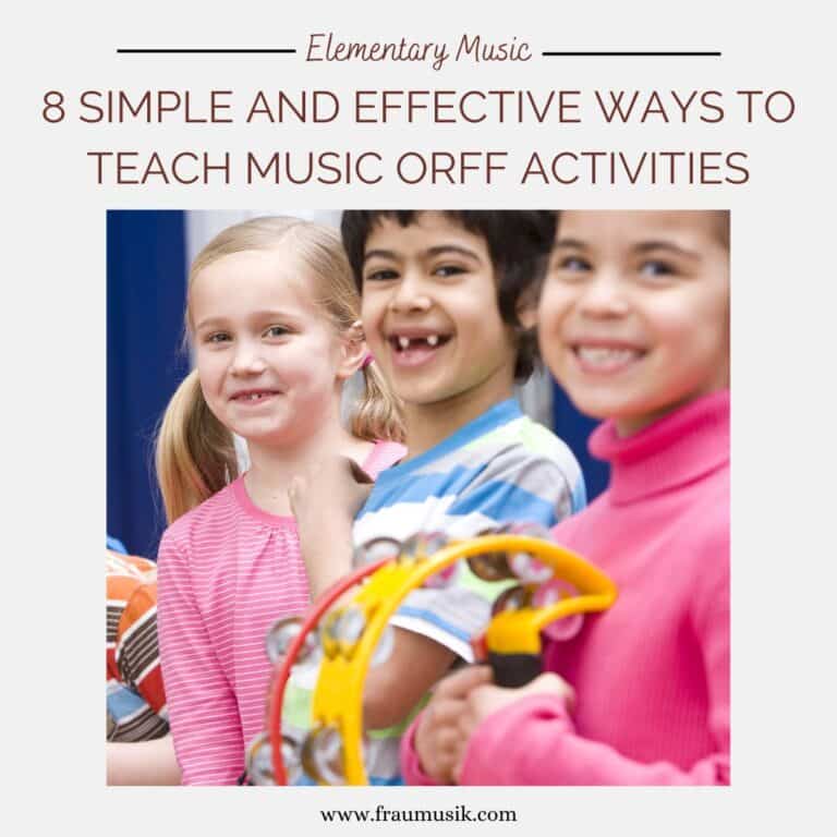 8 Simple and Effective Ways to Teach Music Orff Activities