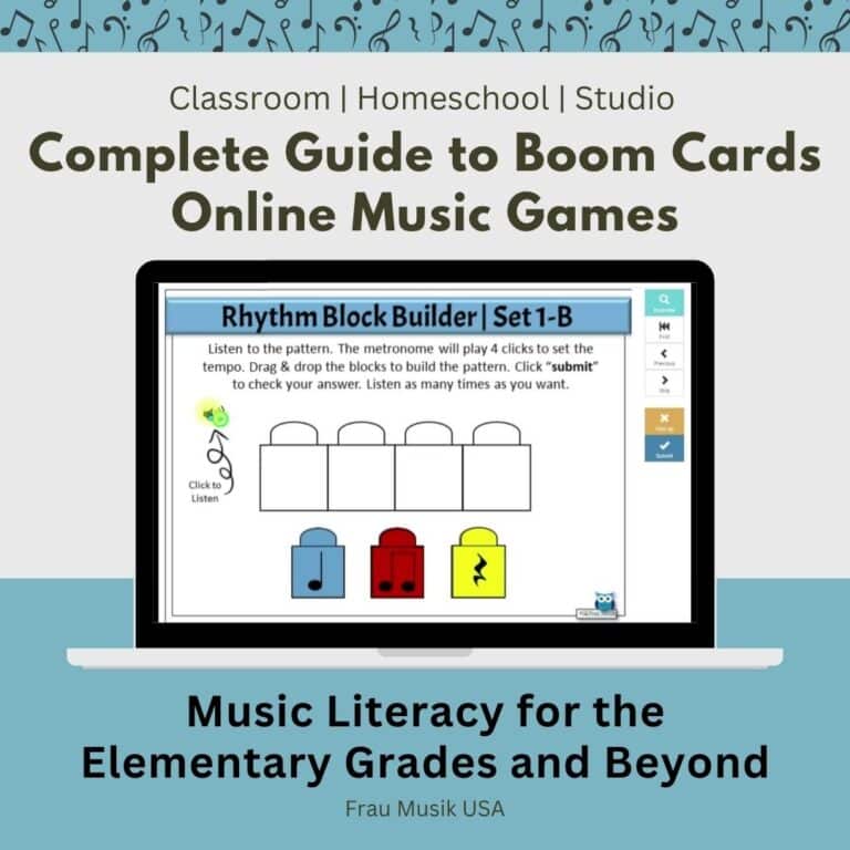 Complete Guide – How to Use Boom Cards Online Music Games for the Classroom