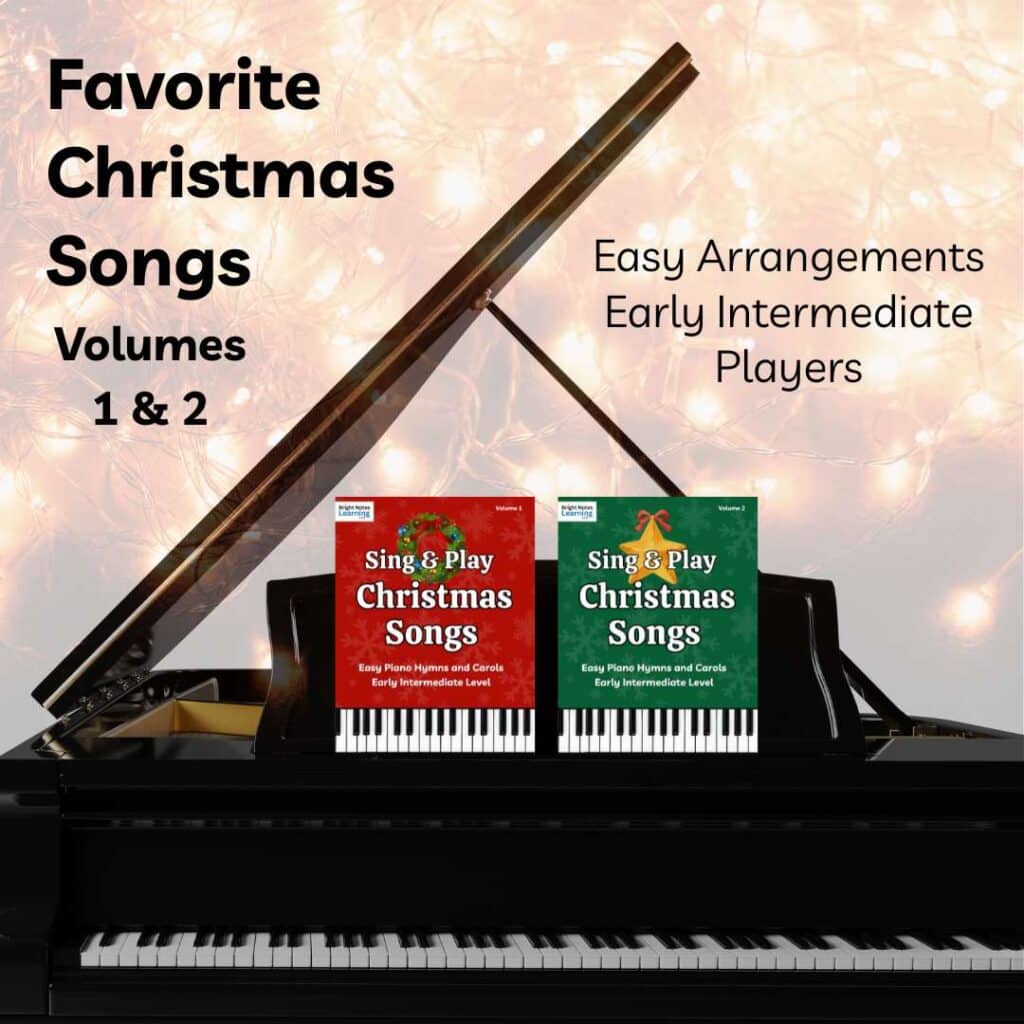 Sing & Play Christmas Songs for Intermediate Piano